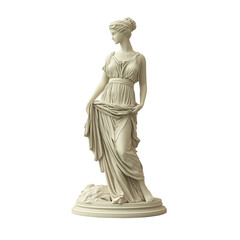 Lady Statue Fictional Character Isolated on Transparent Background
