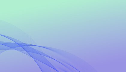elegant gradient abstract waves with fine blue wireframe curves on a soft cyan violet background for modern digital designs
