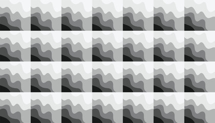 Watercolor background with a combination of black and gray. Seamless vector abstract background