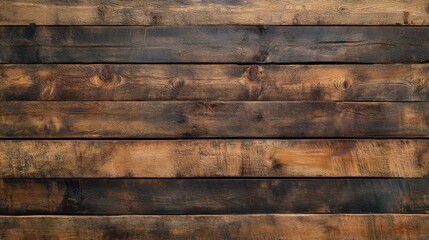 Naklejka premium St. Patrick's Day Celebration, Wooden Background, Clover Decor, Minimalist Style, Rustic Charm, Copy Space