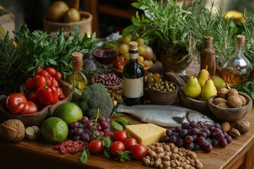 Mediterranean Diet Ingredients: Olive Oil, Produce, Grains, and More