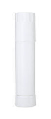 One glue stick isolated on white. Adhesive material