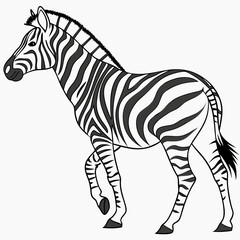 zebra vector illustration