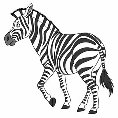 zebra vector illustration