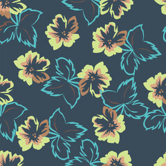 Floral pattern, spring summer background
Keywords: