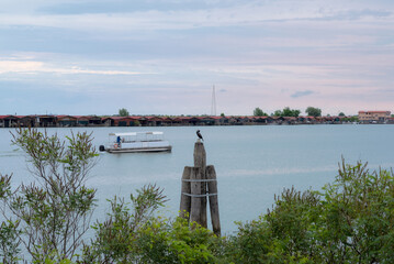 travel on delta del Po river country