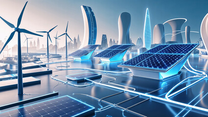 Clean Energy & Sustainability Photos &ndash; Wind, Solar, Hydro and Eco-Friendly Power Sources