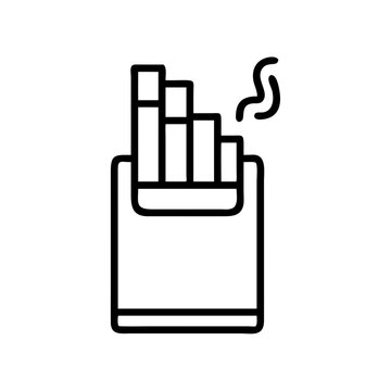 Zigaretten in Schachtel Symbol