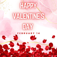 Heartfelt Wishes: A Radiant Happy Valentine's Day Greeting