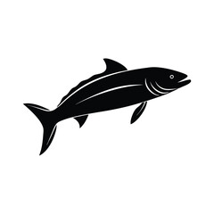 Fototapeta premium fish isolated on white vector illustration