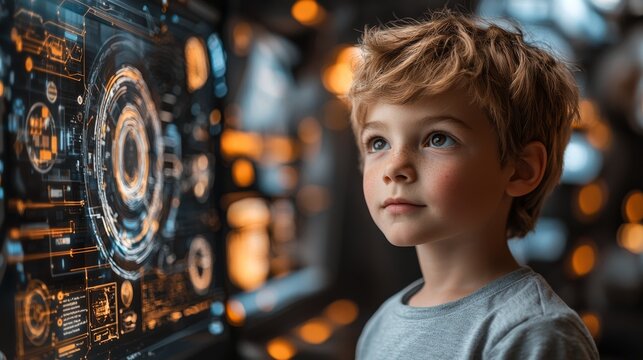 A virtual tutor, embodied by GPT AI generative AI, mentors a student