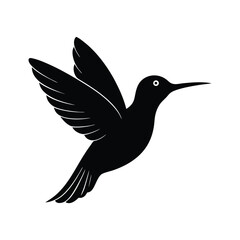 Obraz premium silhouette of a bird vector illustration