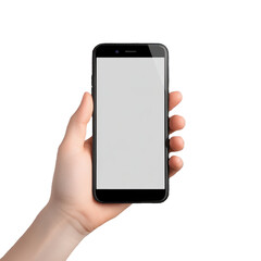 Phone hand screen hold woman mockup cell cellphone smart background blank. Phone screen hand template smartphone business telephone white touch using up mock app asian female girl finger transparent
