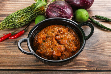 Indian cuisine - chicken masala sauce