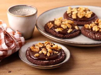 Double chocolate cookies