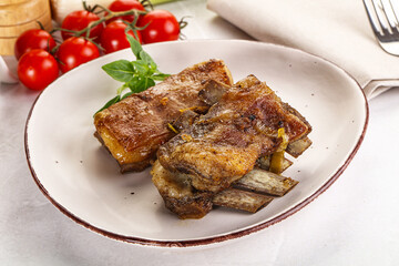 Roasted Lamb ribs with spices
