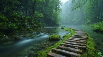 A digital detox retreat offering nature trails and wellness activities