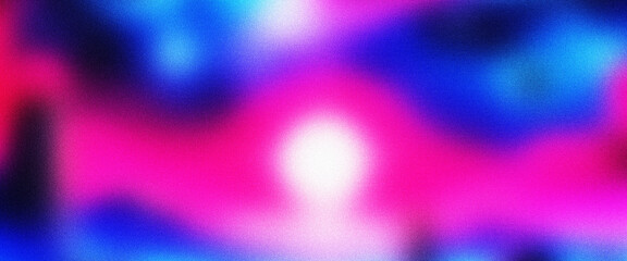 Neon Glow Accentuated by Smooth Fluid Transitions and Subtle Grain Details