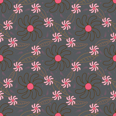 Obraz premium Floral Pattern Background