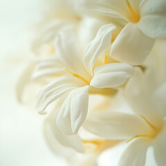 closeup photography on white flower