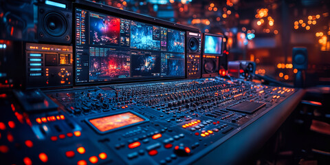 AI-Enhanced Gaming Broadcast Setup with Automated Commentary and Production in Esports Arena