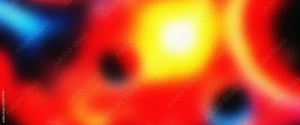 Wall mural bright glowing gradients blending seamlessly into a radiant ethereal design with dynamic wave-like l