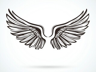 Naklejka premium A storm is blowing through a beach area with trees and a body of water