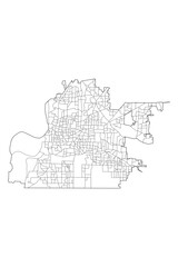 Memphis Neighborhoods: Vector Map of the Bluff City's Diverse Communities