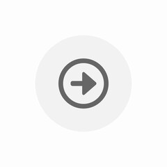 move forward icon sign vector