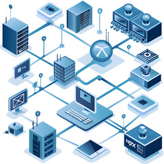 An In-depth Illustration of the NX Network Protocol within a Network Configuration
