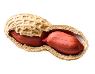 Peanuts in a shell isolated on white background, peanut transparent png