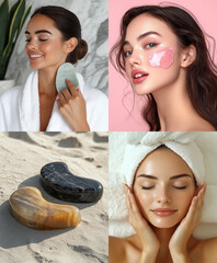 women in spa