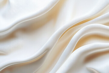 Obraz premium Elegant gradient texture with smooth transitions from white to soft cream in a minimalist style designed for an airy aesthetic