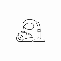 vacuum cleaner icon sign vector