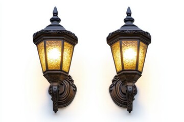 Classic waterproof LED wall lamps for balcony outdoor decor