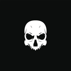 Skull head logo and symbol vectors