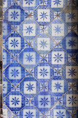 blaue Ornamente Tunesien