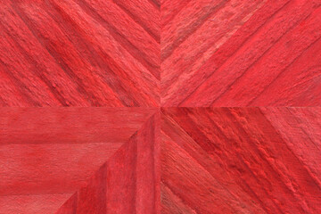 Wooden red marquetry can be patterns created from the combination of red wood, wooden floor, parquet, cutting board