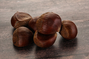 Tasty delicous brown natural Chestnut