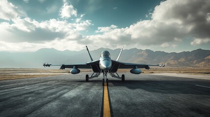 fighter jets on runway waiting to take off.