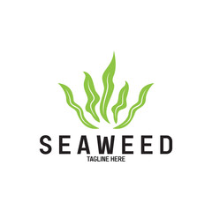 Seaweed vector logo icon vector illustration template design