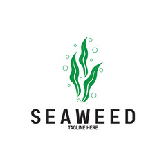 Seaweed vector logo icon vector illustration template design
