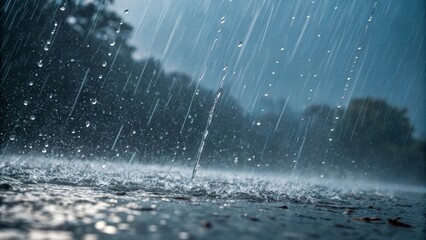 Heavy Rain Downpour Storm Raining Cats and Dogs