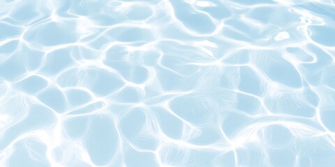 Obraz premium Water Ripple Abstract: A mesmerizing abstract pattern of light reflecting off the rippling surface of water, capturing the ethereal beauty of nature's textures.