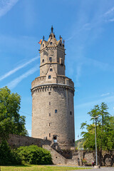Der Runde Turm in Andernach, ein Wehrturm aus dem Mittelalter