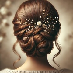 wedding hair style