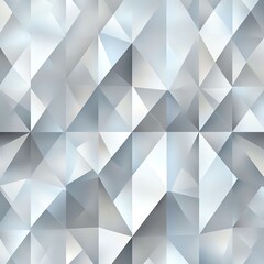 Obraz premium Abstract silver triangle pattern. Geometric background. Shiny metallic texture. Modern design.