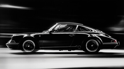 Classic Luxury Sports Car