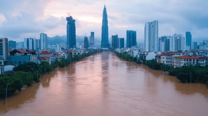 Fototapeta premium Community Resilience in Urban Areas: Programs and Initiatives to Support Recovery After Natural Disasters