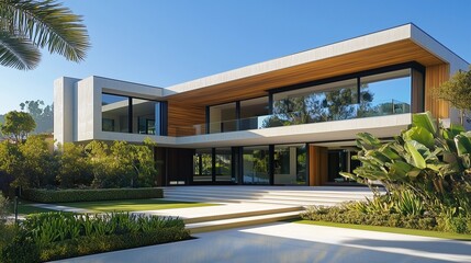 Fototapeta premium Luxury Modern Home
